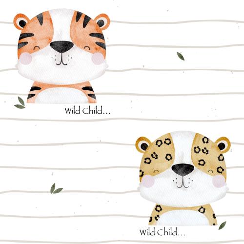 Wild Child - Bio Jersey / Bio French Terry - Vorbestellung!!!